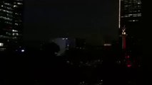 Se reportaron extrañas luces en el cielo antes del terremoto en México!!