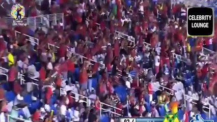 Yasir Shah Brilliant Catch in CPL 2017 Eliminator 2