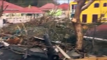 Furacão atinge St. Barth