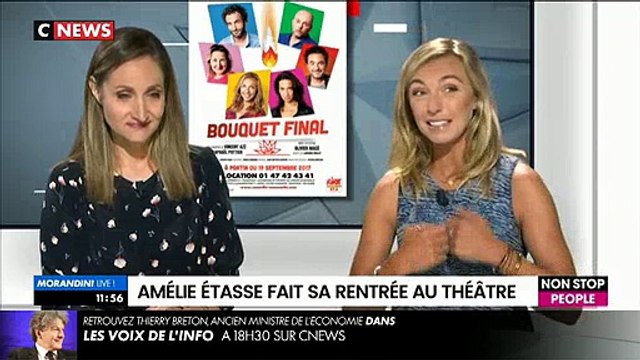 Amélie Etasse, de Scènes de ménages , à l'affiche d'une pièce de théâtre à partir du 19 septembre - VIDEO