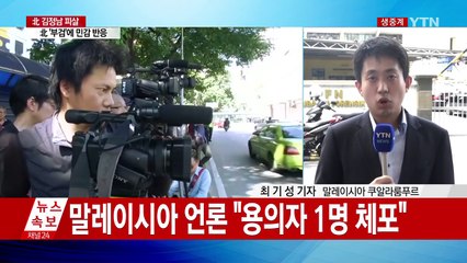말레이시아 언론 "여성 용의자 1명 체포" / YTN (Yes! Top News)