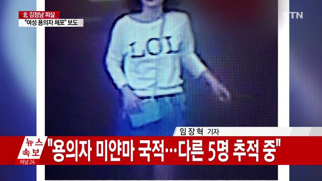 현지 언론 여성 용의자 체포 보도 / YTN (Yes! Top News)