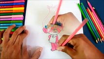 COMO DIBUJAR A LA PRINCESA POPPY - TROLLS / how to draw poppy princess - trolls