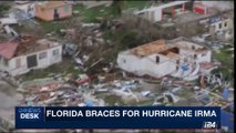 i24NEWS DESK | Florida braces for Hurricane Irma | Friday, September 8th 2017