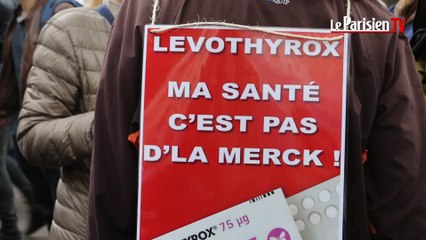 Levothyrox : manifestation des malades devant l’Assemblée nationale