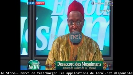 Ameth Khalifa Niass persiste et signe:" Khalifa Bou Wéddi Yonnenti bi Kathie nga... mako wax waxat ko.." devant Iyann Th