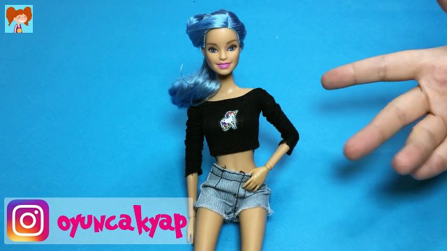 Barbie Fırça Ve Tarak Yapımı Kendin Yap Kolay Barbie Bebek Eşyaları Oyuncak Yap