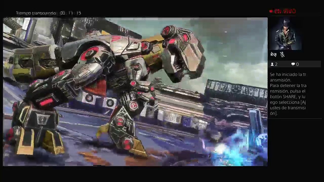 Transmisión de PS4 TRANSFORMERS LA CAIDA DE CIBERTRON (316)