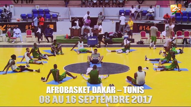 LES COULISSES DE L'AFROBASKET MASCULIN DAKAR TUNIS 2017 SUR LA 2STV À NE PAS RATER
