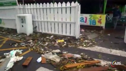 Ouragan Irma: les dégâts à Antigua-et-Barbuda