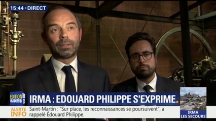 Ouragan Irma: Edouard Philippe salue "une solidarité exceptionnelle, à la hauteur de l'événement"
