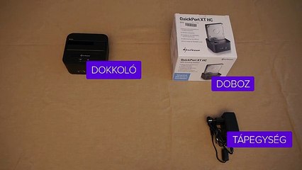 iPon Unboxing: SHARKOON QuickPort XT HC Dokkoló