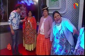 Así fue el infartante duelo entre las 'mamachas' y  las 'gladiadoras' de La Noche es Mía