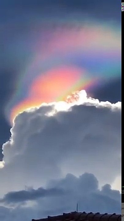 Un arc-en-ciel très rare filmé dans le ciel de Singapour : Arc circumhorizontal