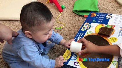 Pretend Play Food Toy Camping & Fishing! Fun Activities for Kids! Cooking Kinder Egg Surpr