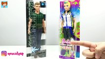 Barbie Ken Tanıtımı Video Oyunu Kahramanı ve Fashionistas Ken Bebeği Oyuncak Açma