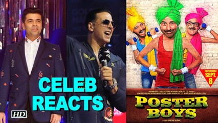 Poster BOYS | CELEBS REACTION |Sunny- Bobby Deol are BACK