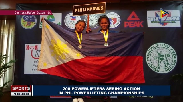 SPORTS NEWS: 200 Powerlifters seeing action in PHL Powerlifting Championships