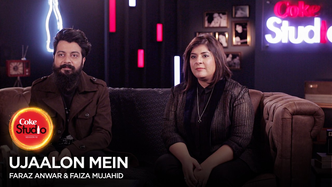 BTS, Faraz Anwer & Faiza Mujahid, Ujaalon Mein, Coke Studio Season 10, Episode 5.