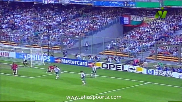 الشوط الاول مباراة اسبانيا و بلغاريا 6-1 كاس العالم 1998