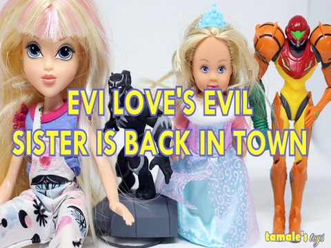 EVI LOVE'S EVIL SISTER IS BACK IN TOWN AVERY MOXIE GIRLZ BLACK PANTHER SAMUS MARVEL Toys BABY Videos, WORLD OF NINTENDO