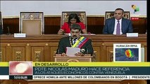 Maduro hace referencia a los ataques económicos contra Venezuela