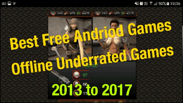Top Smartphone Games Free, Best Underrated Rpg strategy offline, Best Andriod games