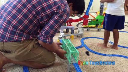 BIGGEST TOY TRAINS TRACK FOR KIDS Thomas & Friends Trackmaster Accidents will Happen Disne
