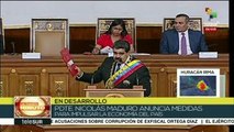 Maduro entrega a ANC leyes para impulsar la economía del país