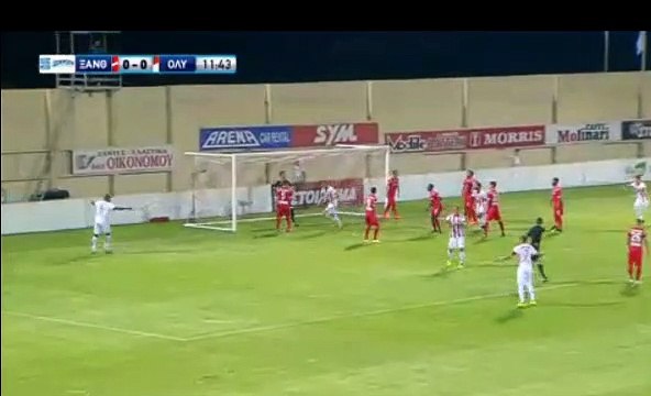 0-1 Bjorn Engels Amazing Goal - Xanthi FC vs Olympiakos Piraeus 09.09.2017
