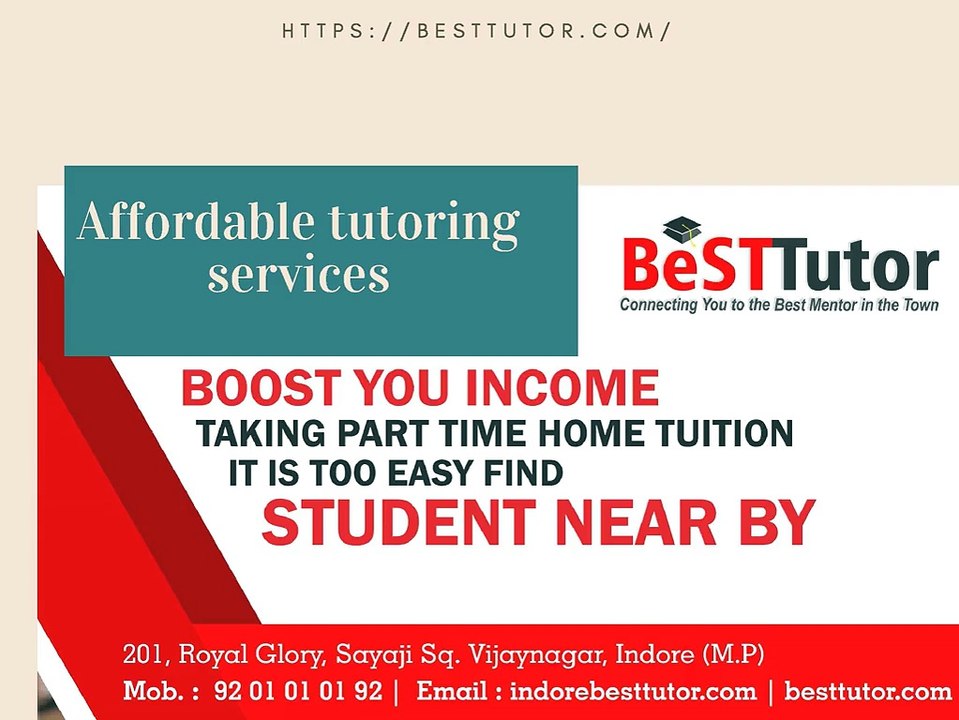 Private Tutor jobs in indore