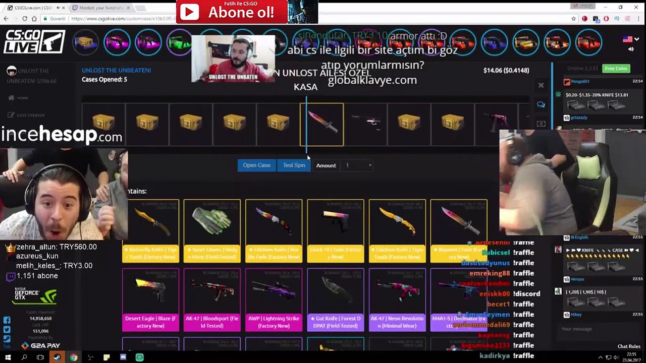 CS:GO UNLOSTun En İyi Kasa Açılımları !
