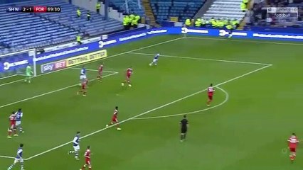 Kieran Lee  Goal HD - Sheffield Wednesday 3-1 Nottingham Forest 09.09.2017