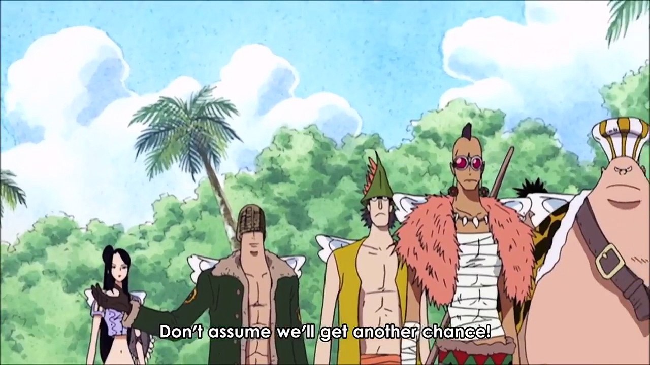 #645 The huge Snake chases Team Luffy - Wiper is ready to fight Enel