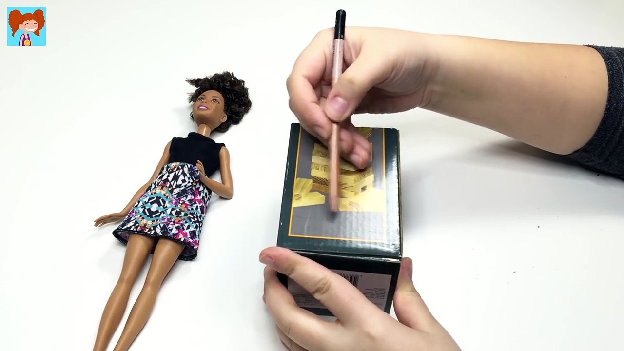 Barbie Ocak Fırın Seti Yapımı Kendin Yap Barbie Bebek Evi Mutfak Eşyaları Oyuncak Yap