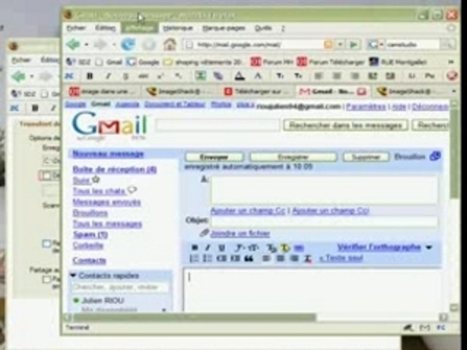 Insérer une image dans Gmail