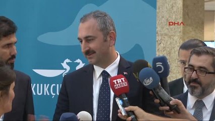 Adalet Bakanı Gül, Gazetecilerin Sorularını Cevapladı