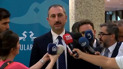 Bakan Abdülhamit Gül, "Eski Bakanlık Yapmış Arkadaşlarımızla İlgili Yapılan İddianamelerin Hukuki...