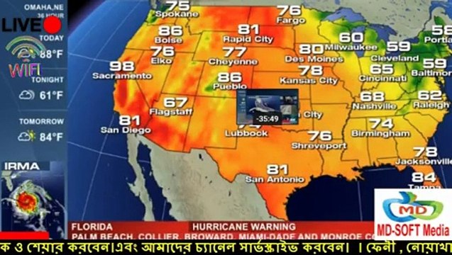Hurricane Irma path LIVE UPDATES as CATEGORY 3 hurricane heads towards Caribbean and USA (4)