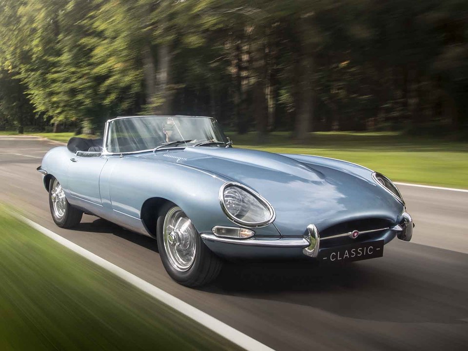 A la découverte de la Jaguar Type-E électrique !