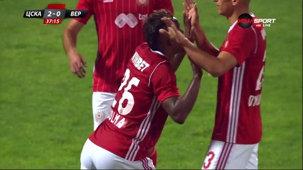 2-0 Gustavo Culma Goal Bulgaria  A Grupa  Regular Season - 08.09.2017 CSKA Sofia 2-0 FC Vereya