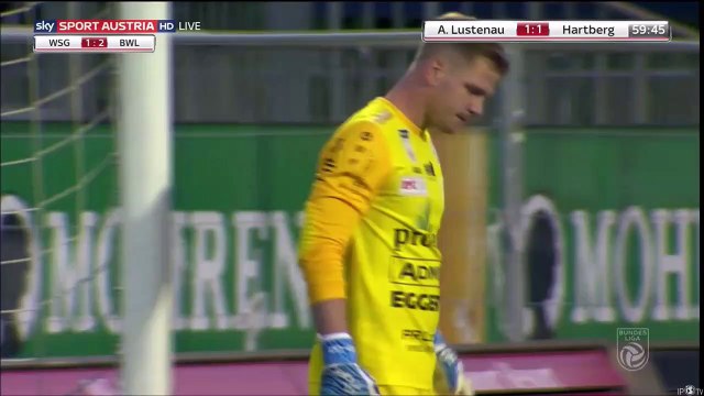 1-1 Pius Dorn Goal Austria Erste Division - 08.09.2017 Austria Lustenau 1-1 Hartberg