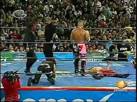 AAA-Sin Limite 2009.07.26 Mexico City 04 Charly Manson & Jack Evans vs. Chessman & Teddy Hart