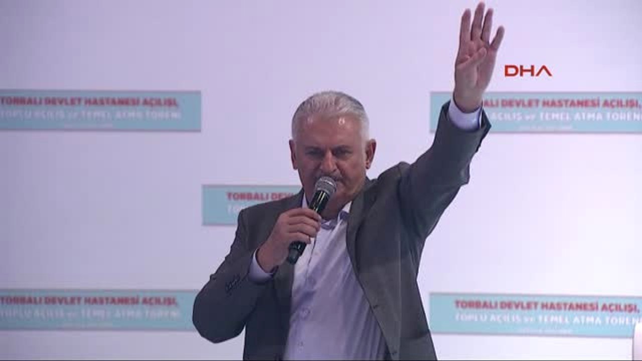 İzmir Başbakan Yıldırım Torbalı Devlet Hastanesi Açılışına Katıldı