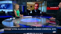 DEBRIEF | Syria points finger at Israel for bombing site | Friday, September 8th 2017