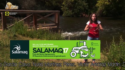 ANA DESPIDIENDO EL PROGRAMA AL´DENTE DESDE EL CANTO DE VILLAMAYOR