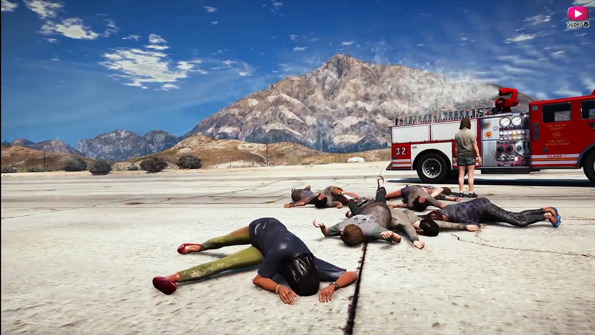 Gta5 消防車水柱可以洗車嗎 實測9個您可能不知道的小細節 Video Dailymotion