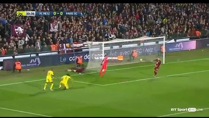 Edinson Cavani Goal HD - Metz	0-1	Paris SG 08.09.2017