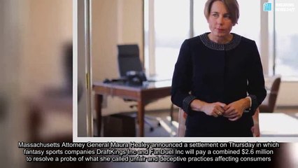 DraftKings, FanDuel to Pay $2.6 Million to Resolve Massachusetts Probe