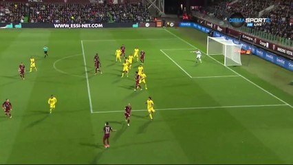 1-1 Emmanuel Rivière Goal France  Ligue 1 - 08.09.2017 FC Metz 1-1 PSG